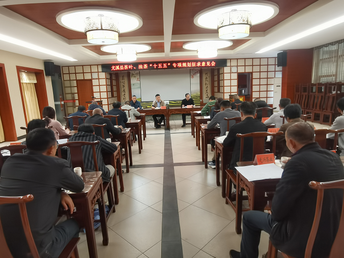 尤溪县召开“两茶”“十五五”专项规划征求意见会